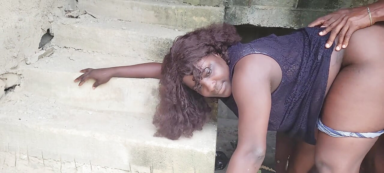 I Fuck My Ex Under the Stair Case Before My Husband Comes Back From Work
