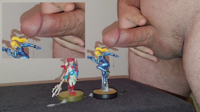 Mipha и Samus Sof, увеличение и замедленная съемка