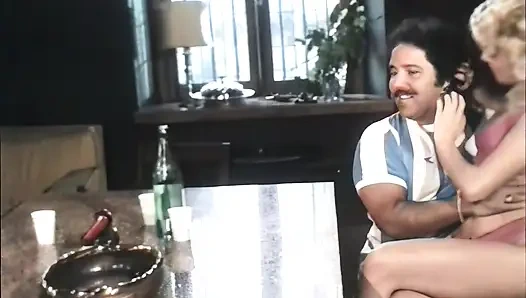 Винтажная порнозвезда грубо принимает это