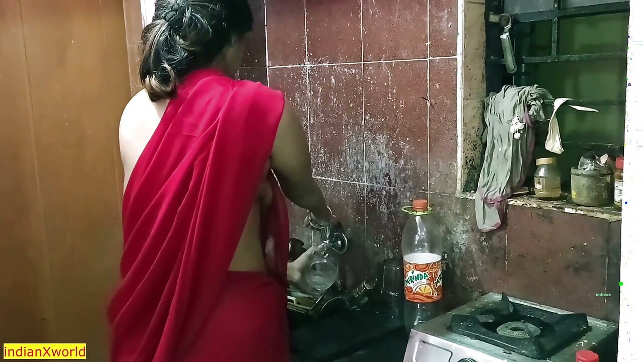 Indian hot maid fucking with sir after madam going to office!