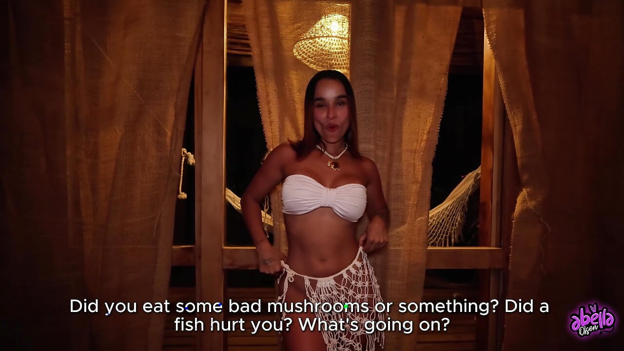 Main matsyakniyam ko chodta hoon aur use samudr ke samne viry se bharta hoon! dekhne ka bindu - Abella Olsen