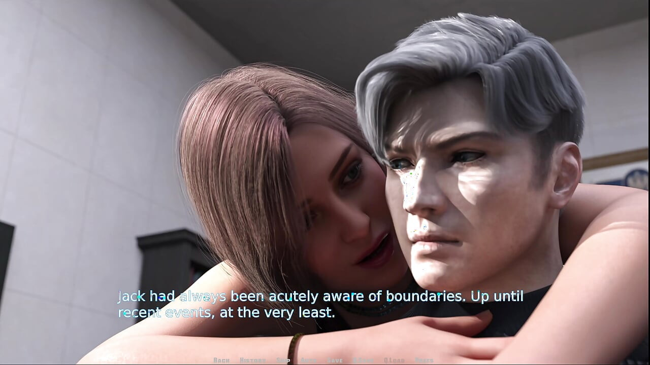 Awam Sophia in Another Life - Stepson Jack's Threesome in the Time Machine and Fucking His Hot Professor in Her Office