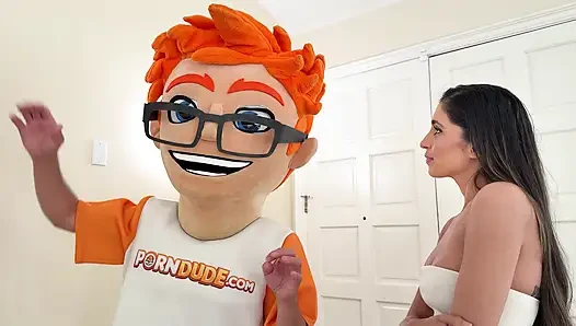My Big Dick Destroyed Indra in Doggystyle at PornDudeCasting