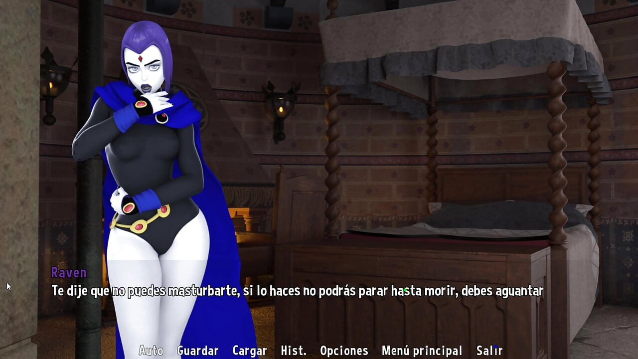 Sanji Fantasy Toon Adventure – Rabe masturbiert in ihrem Zimmer