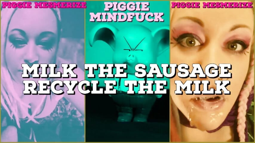 Piggie Mesmerize Γάλα το λουκάνικο Ανακυκλώστε το γάλα JOI CEI για Manpigs