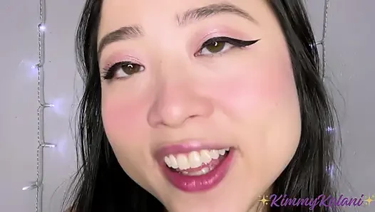Я хочу, чтобы ты кончала на моем лице - ASMR, инструкция по дрочке - Kimmy Kalani