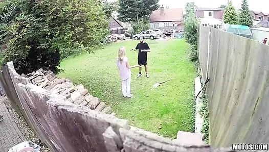 Mofos - Local Guy Marc Caught Filming His Stunning Neighbor Carla Cox, She Then Forces Him to Doggystyle & Gets Facial