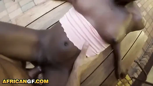 Big Tits Ebony Good Girl Exposed In Wild Outdoor Fucking Session