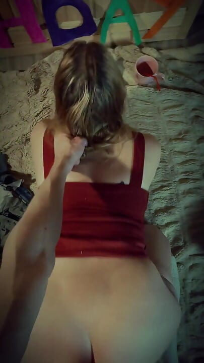 POV: Fucked the Birthday Girl at the Party Near the Guests