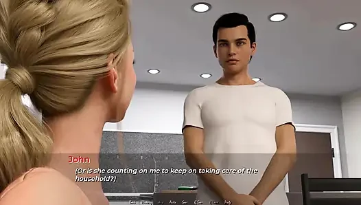 Moving Down: ehemann und ehefrau am esstisch ep.34