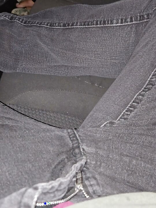Sucking my man off in the car and snorting his cum up my nose.
