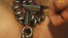 I am pierced with heavy down low Mature BDSM slave creamed