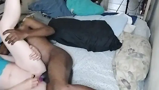 Getting my tiny twat pounded