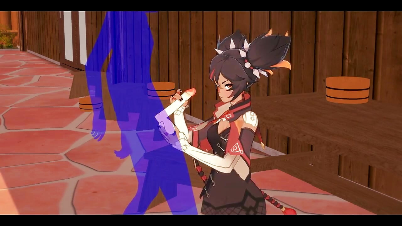 Genshin Impact Hentai - Xinyan Hardsex - japanska azijska manga anime filmska igra pornografija