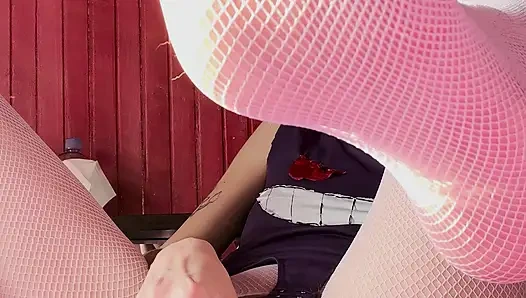 Lickitung fa squirtare Gengar! nerd fantasy cosplay - Lara Manara