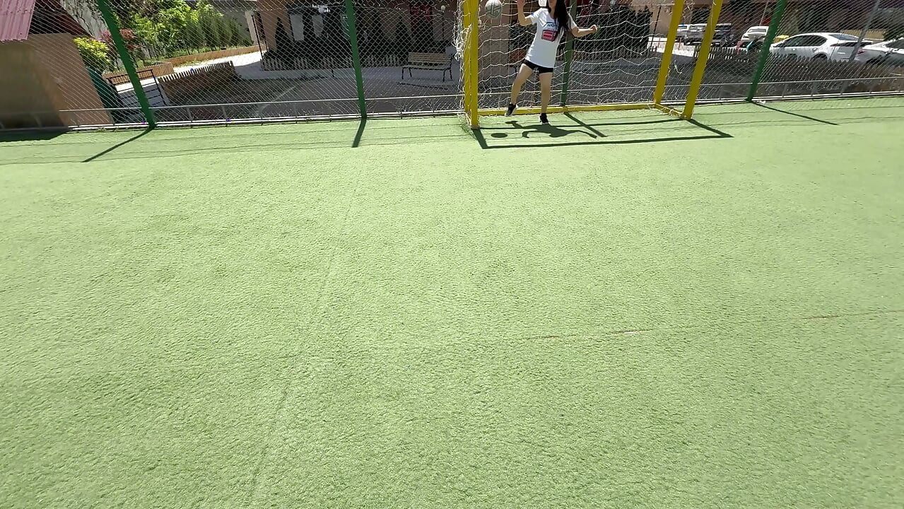 Horny Step Sister Conceded Goals On The Pitch , But Unbeatable Between The Sheets - World Cup