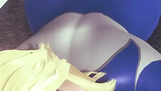 Invisible Woman Is Getting Fucked with Elastic Dick 2