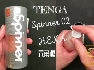 Condomlover tenga spinner02-hexa unbox