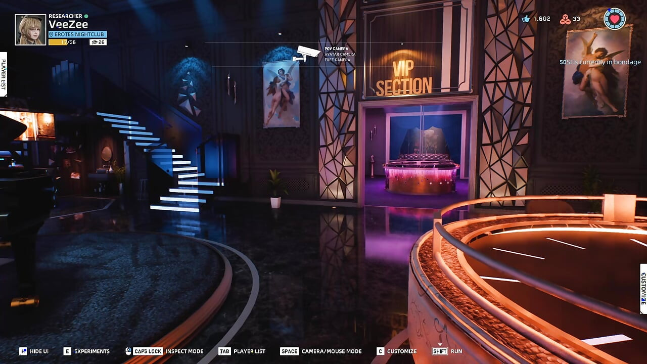 المحقق يبحث عن أدلة في نادي