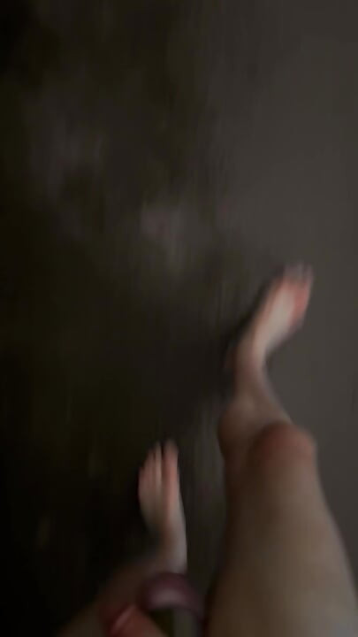 Left clothes in car for a barefoot naked walk in the rain down a lane never walked even clothed