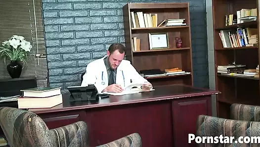Horny and Naughty Doctor is sexing the Nurse the Amazing Pornstar Girl Charisma Cappelli