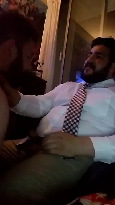 Bear suck cock