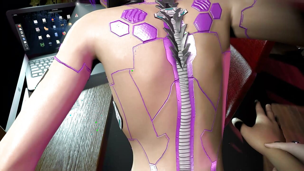 POV Fucking A Hot Robot Girl In The Office