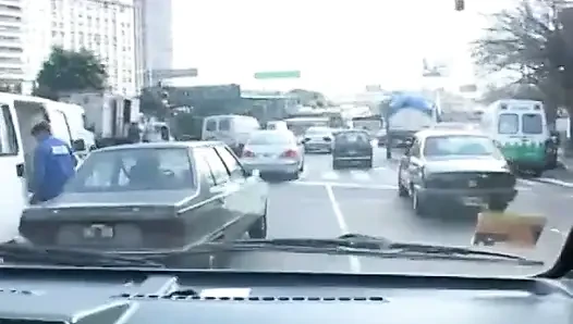 So nice threesome and blowjob in the car at the middle of the forest