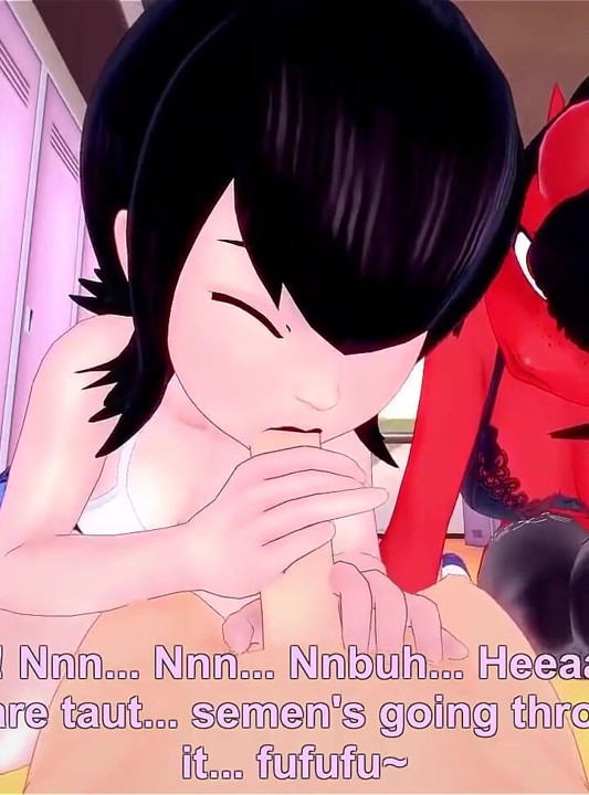 Meru the Succubus & Mavis Dracula in the Lockers Room