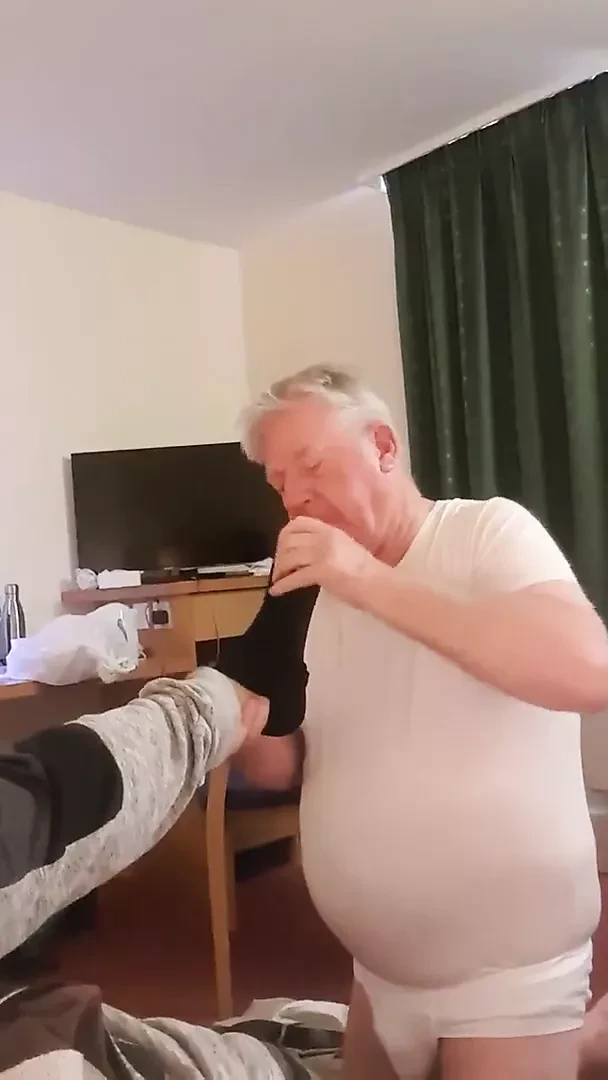 grandpa white hair