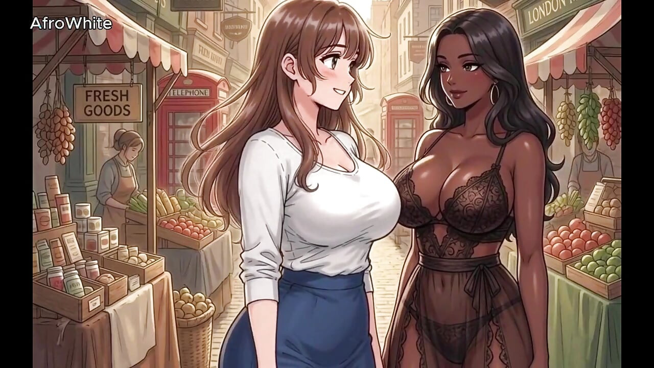 Ai Generated Hentai Animated Anime Cartoon of a Honey Big Boobs Slim British Curvy Student Fucking Her Crush Raw,