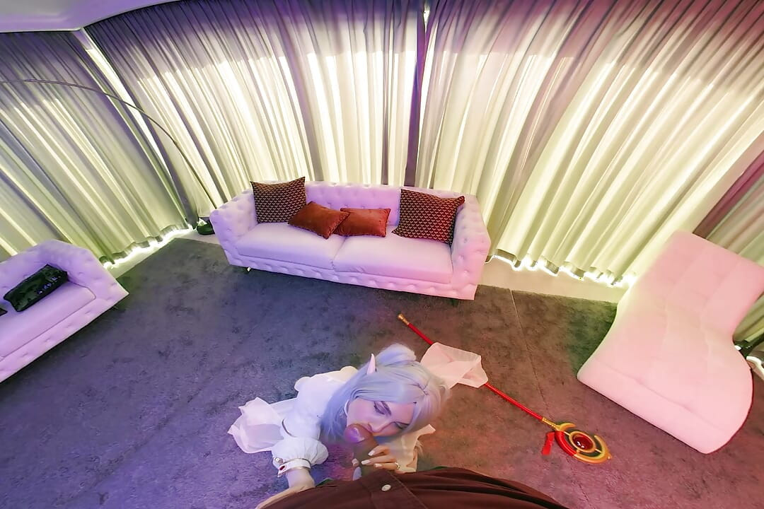 VRCosplayx 오늘, Frieren으로 실비아 와이즈 섹스하고 싶은 욕망은 모든 가서 명확하게 소원을 표현했다