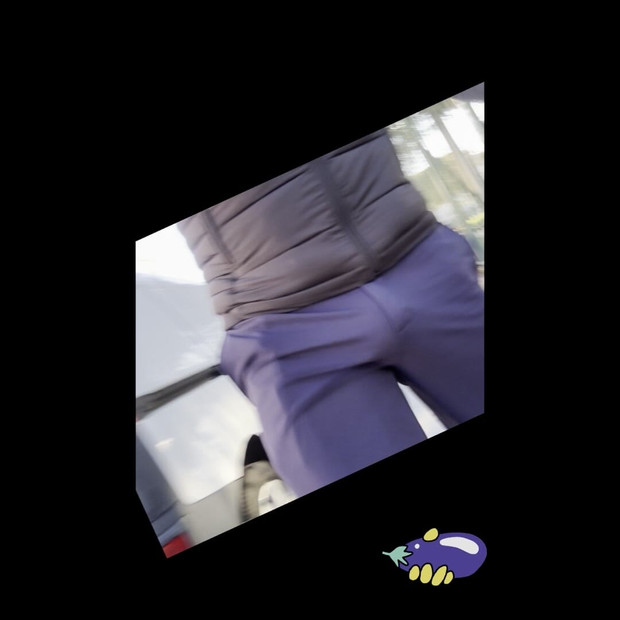 通りを歩く