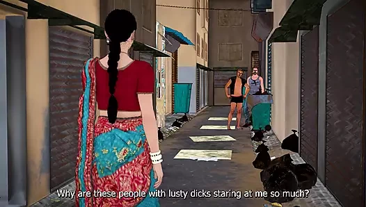 Krrish saved his desi sister-in-law from goons and then fucked her.