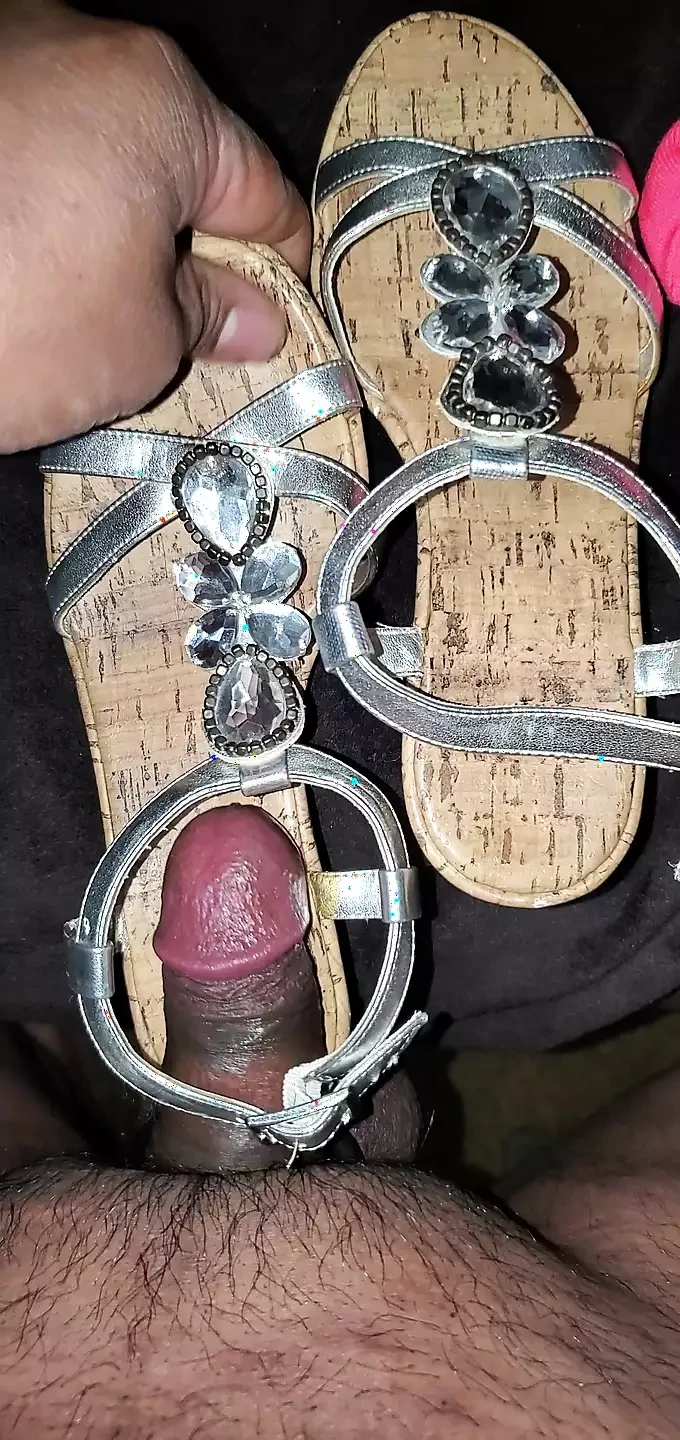 cute corked wedge heels I seen at a friend room