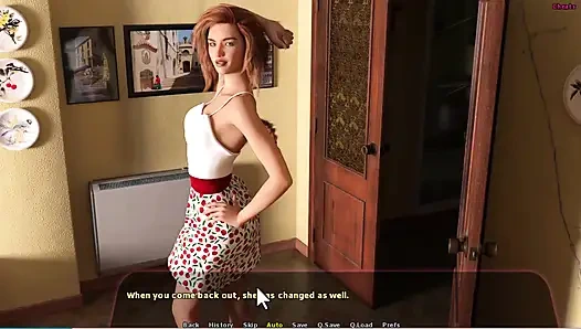 Haley Story No10 - Хейли пошла худенькая погружалась. Asriane Gabe Johannes делает минет.