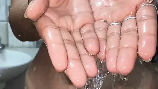 First time masturbation shower time full satisfied sex village hot bhabhi Bathroom sex