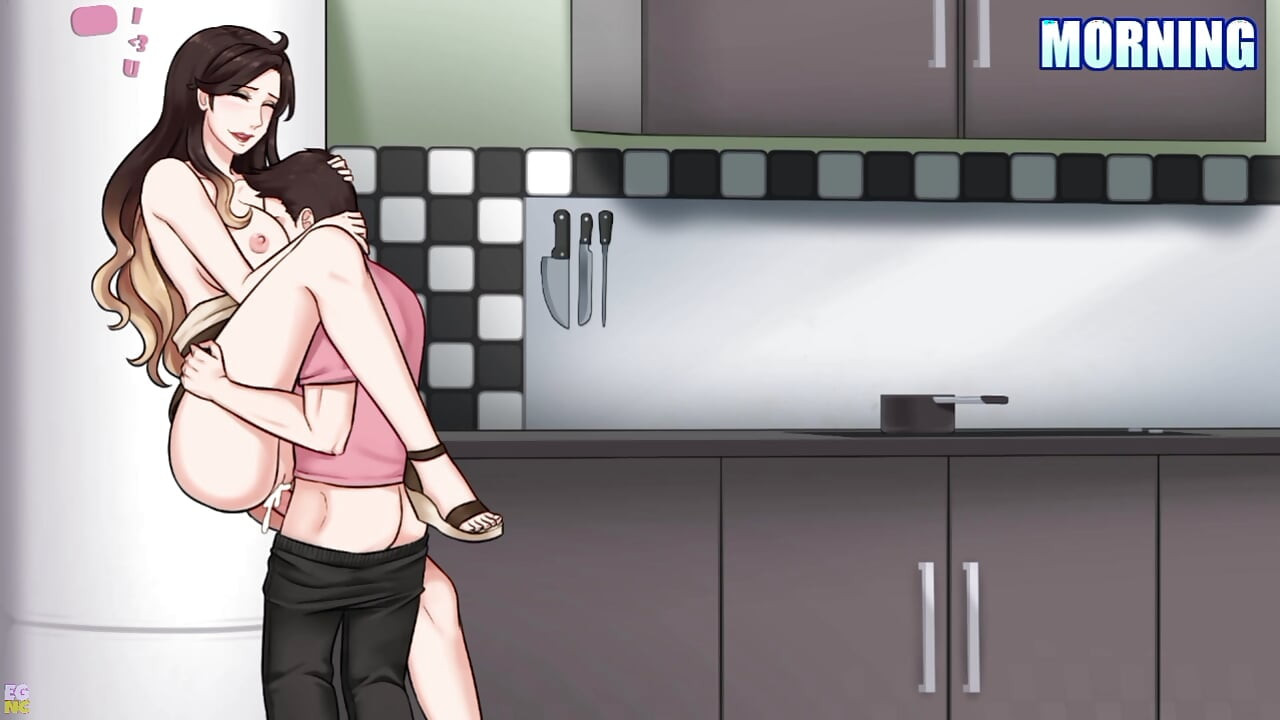 House Chores #21: Fucking My Step-aunt in the Kitchen