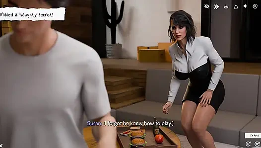 Chefin MILF Susan bittet Alexis um Hilfe zu hause und zieht ihn dann zu einem sehr privaten sexspielzeug-fick &creampie