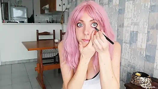 Sissy-domina macht sich turorial