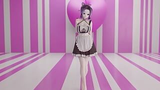 MMD R-18アニメの女の子のセクシーなダンス(クリップ118)