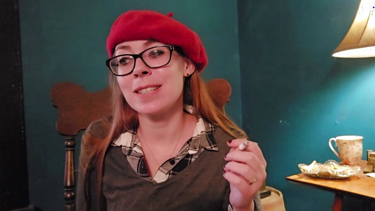 Ms.Thrope Smokes and Rants about her love of smoking fetish