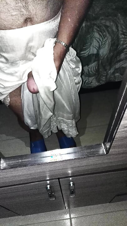 with petticoats