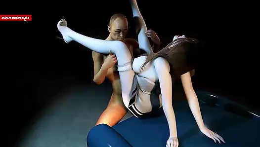 Digital Diva of the Night Shift - 3D Hentai Animation