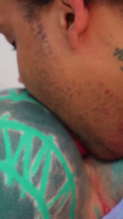 Tattooed Slut Takes Massive BBC Balls-Deep in Ass, ATM, Gagging Deepthroat Thick Facial | Clip 1