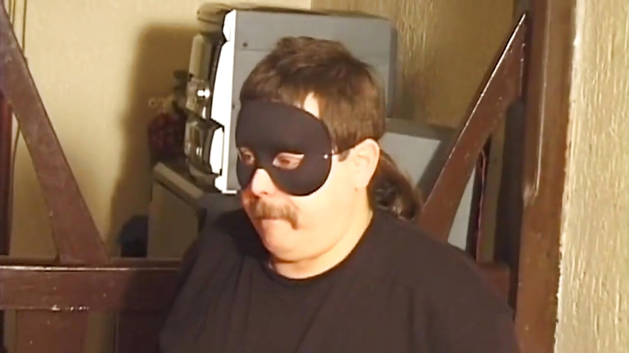 Mature Brunette MILF Chained and Explored by Masked Man