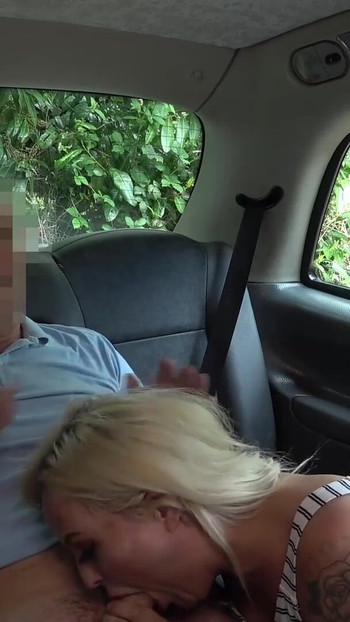 Thrilling moment from "Hardcore taxi anal fuck for Louise Lee"