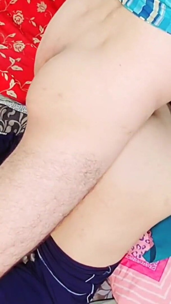 Powerful moment from "Desi hot couple anal sex in bedroom, husband enjoys hard anal sex with sexy Hindi audio, Indian"