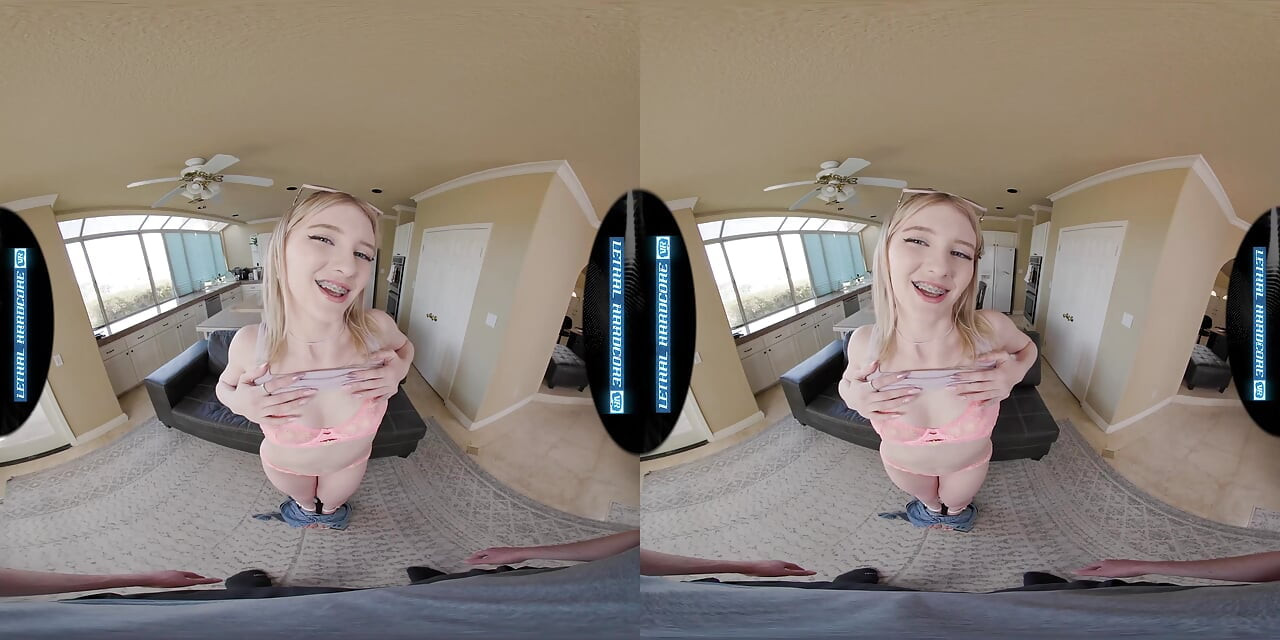 LETHAL HARDCORE VR - Cute Natural Busty MELODY MARKS Fucks You After Perfect Date