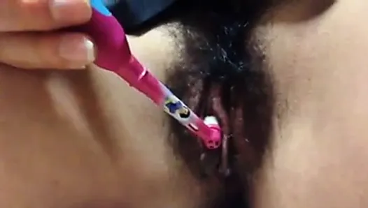 tooth brush Masturbation